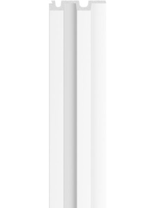 Реечные панели VOX Linerio L-LINE WHITE белый (RAL 9010, NCS S 0601-Y)